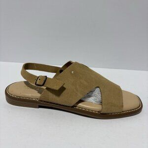 Avellini Women’s Made In Italy Slingback Sandals Leather, Size 6.5 M